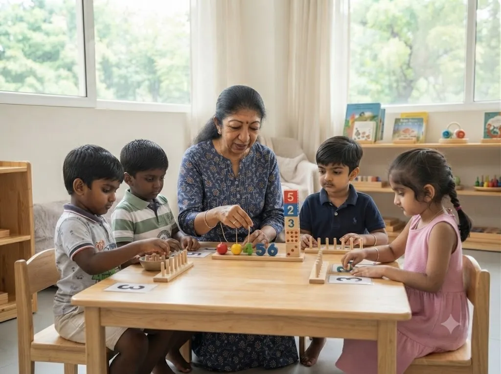 Nursery numeracy block