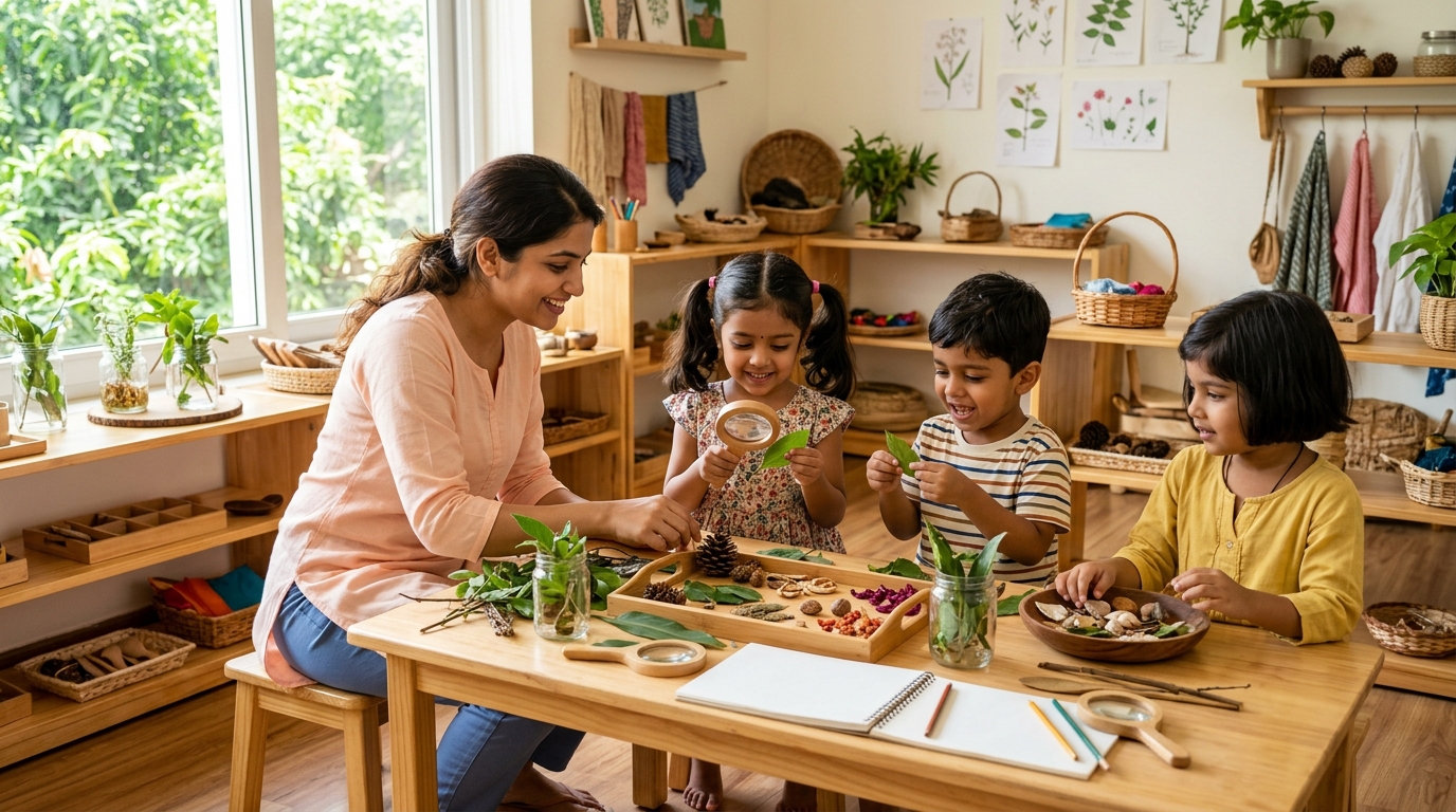 Child-led discovery & guided learning activities at BambiBoo